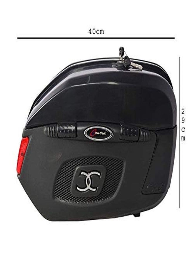 Autovea Bike Side Luggage Box (Black) for TVS Max 4R - Image 2